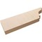 Ekena Millwork 2in. W x 8in. H x 24in. L New Brighton Woodgrain TimberThane Rafter Tail, Primed Tan RFTUR02X08X24NEBRCPR - alternate 2
